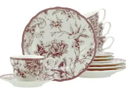Adelaide - Kaffeeservice 12-tlg - Blau