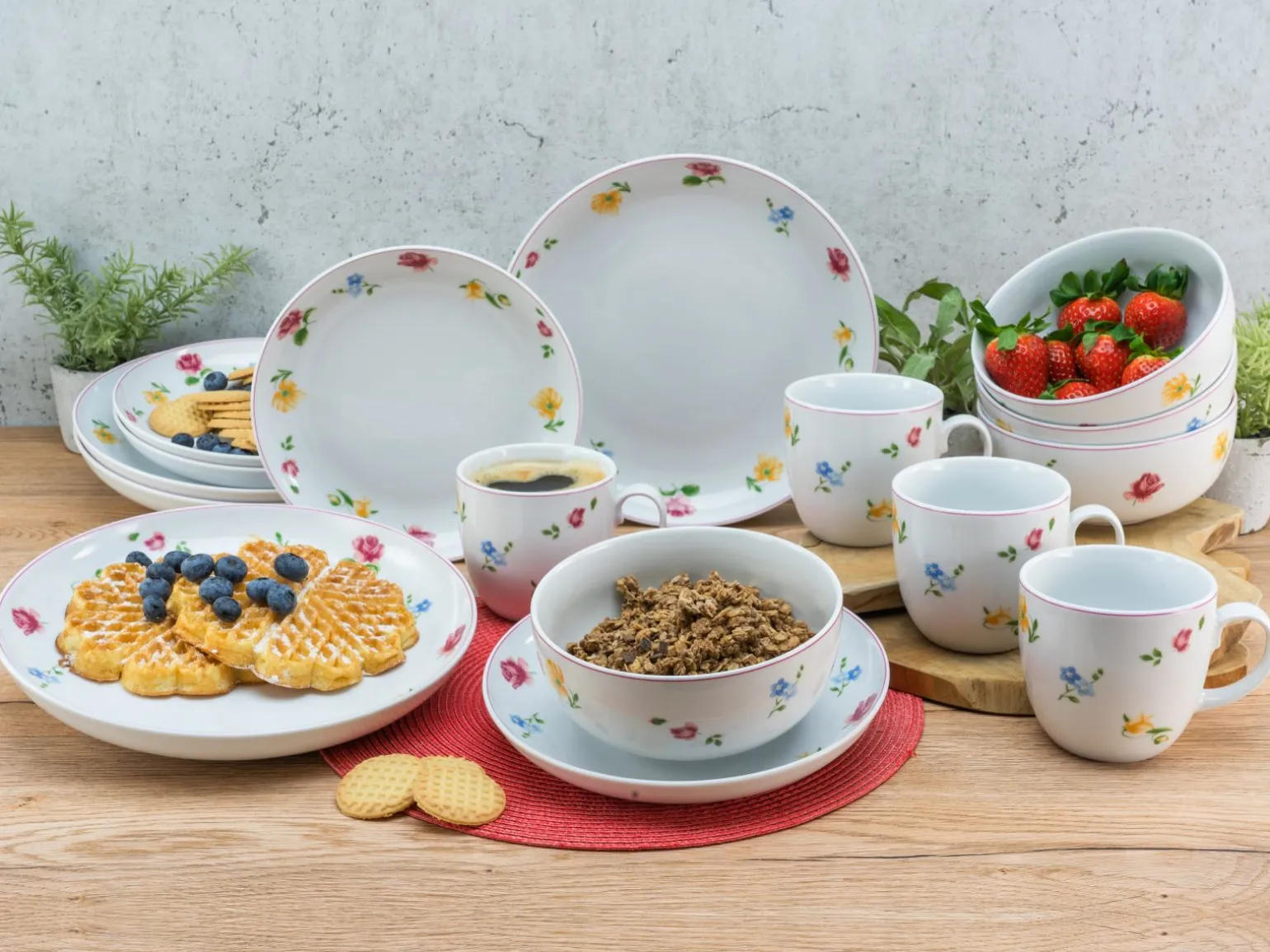 Allround - Kombiservice 10-tlg, Giardino - Kombiservice 10-tlg, AllRound - Kombiservice 10-tlg - Royal Orchard