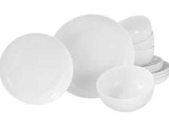 AllRound - Tellerset 12-tlg - Weiss