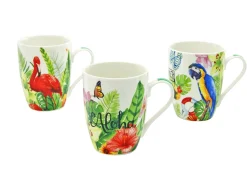 Aloha - Kaffeebecher 6-tlg - Weiss