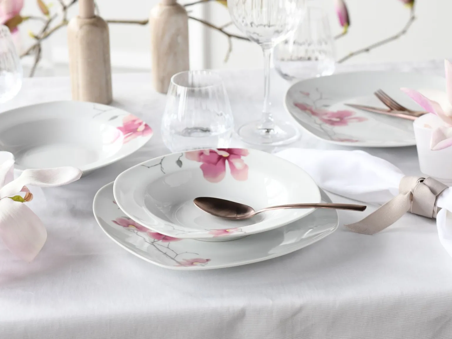 Amelie - Tafelservice 12-tlg - Weiss