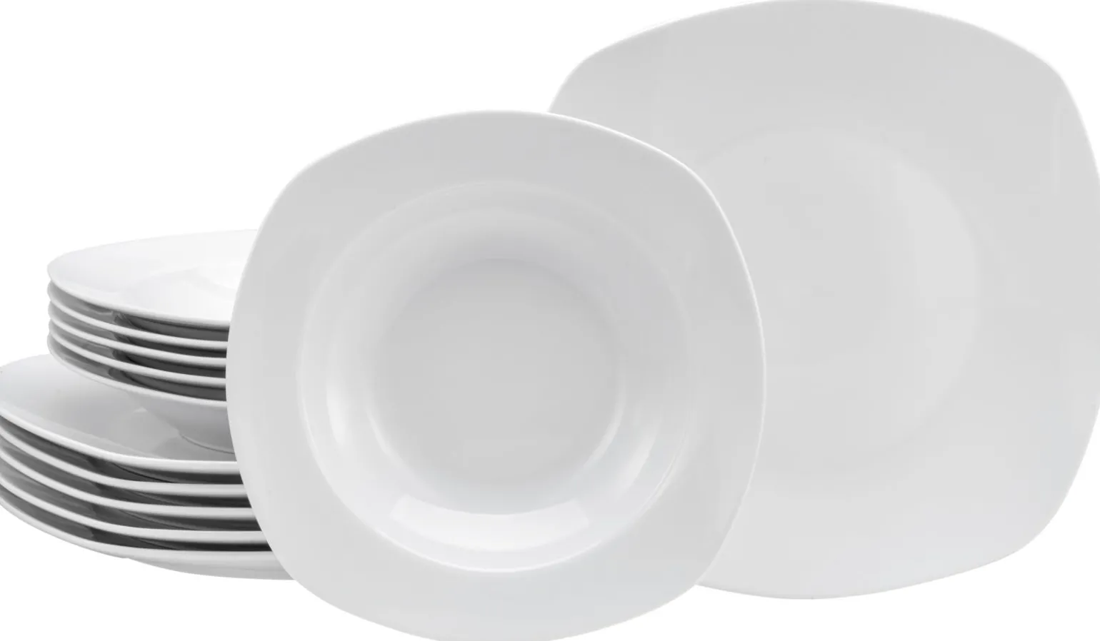 Amelie - Tafelservice 12-tlg - Weiss