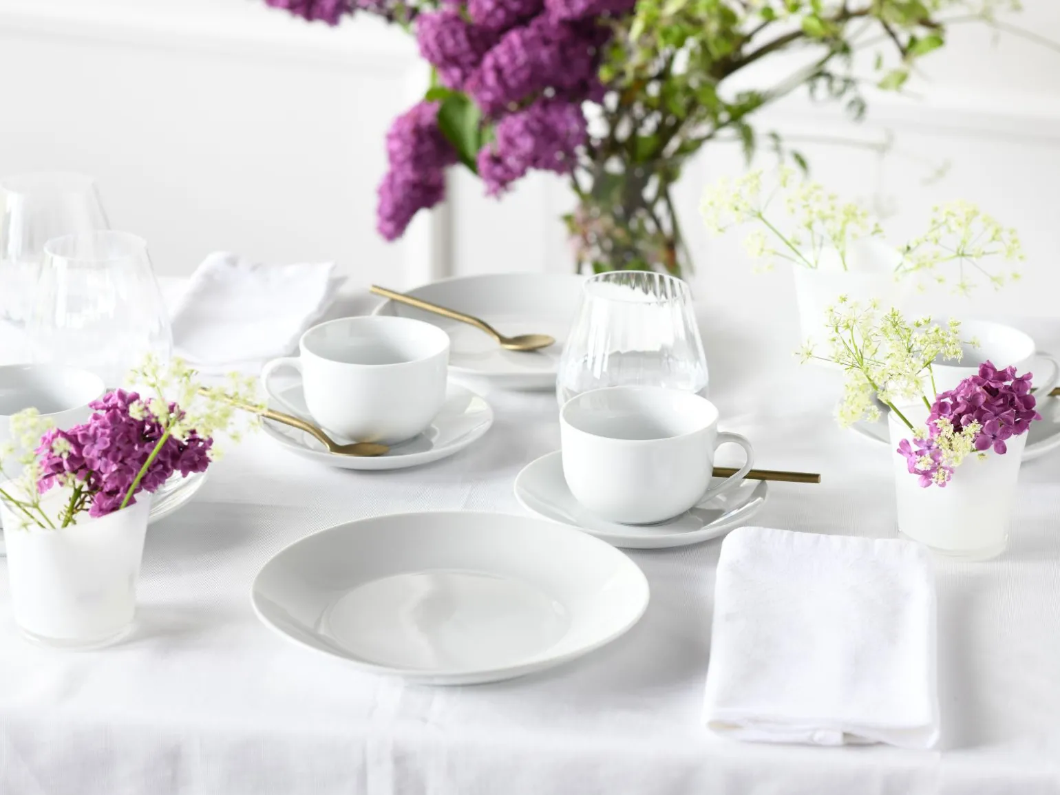 Angi - Kaffeeservice 18-tlg - Weiss