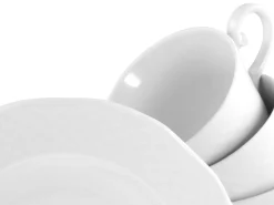 Arianne - Kaffeeservice 18-tlg - Weiss