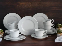 Arianne - Kaffeeservice 18-tlg - Weiss
