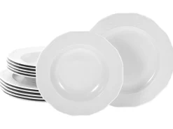 Arianne - Tafelservice 12-tlg - Weiss