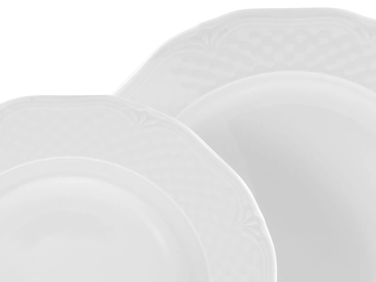 Arianne - Tafelservice 12-tlg - Weiss