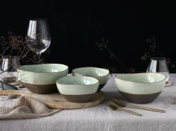 Basalt Bio - Bowl 4-tlg - Salbei
