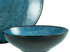 Capri - Tellerset 18-tlg - Blau