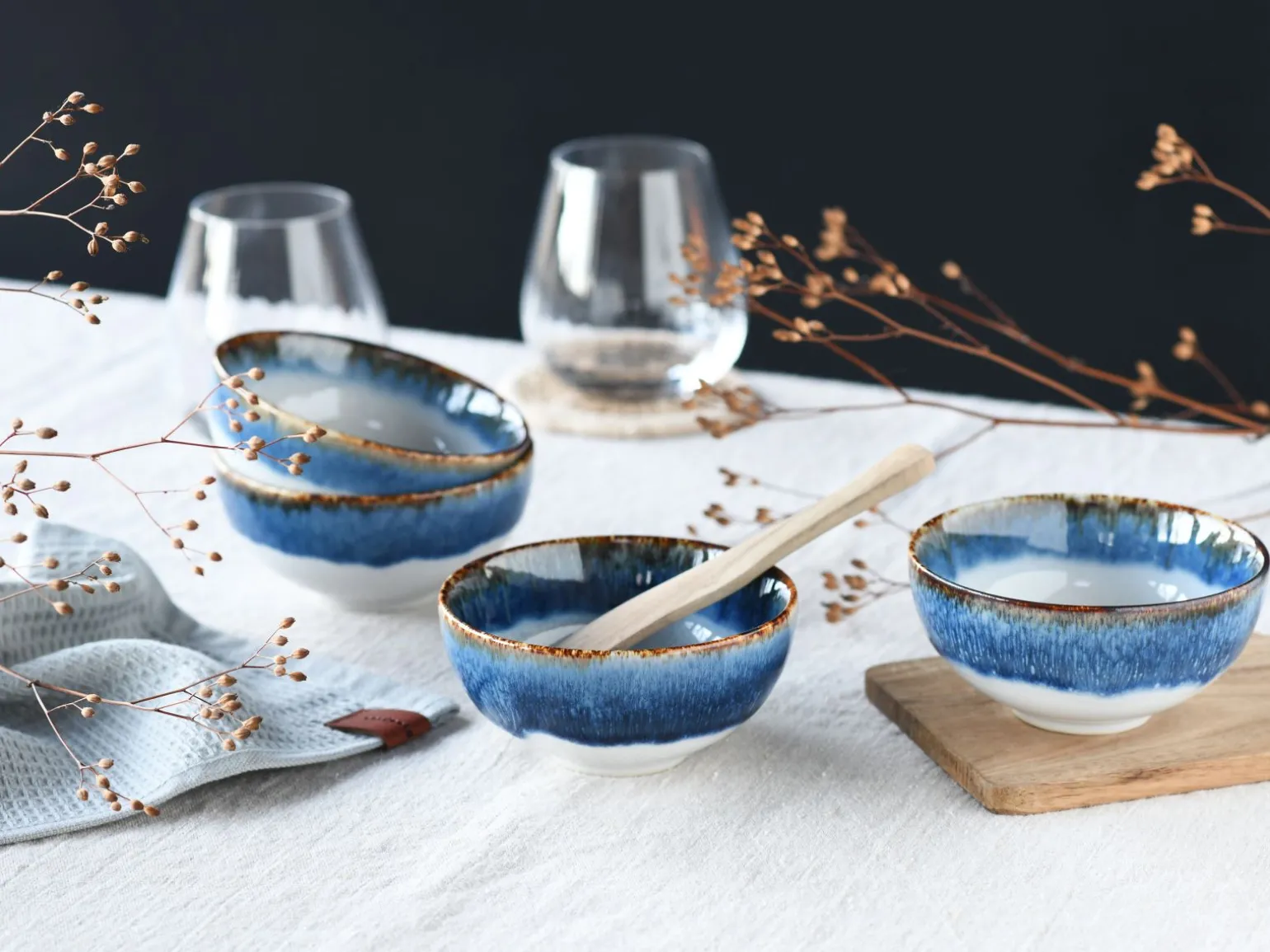 Cascade - Dipschale 6-tlg - Blau