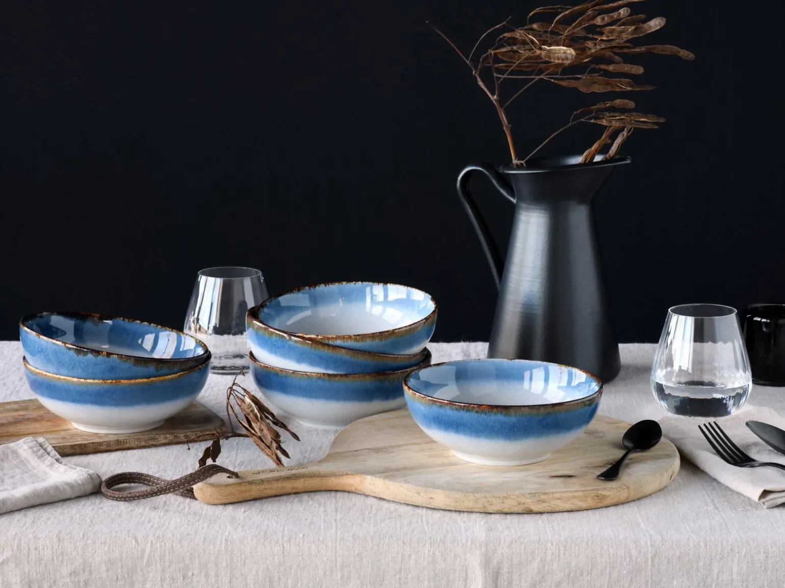 Cascade - Smoothie Bowl 6-tlg - Blau