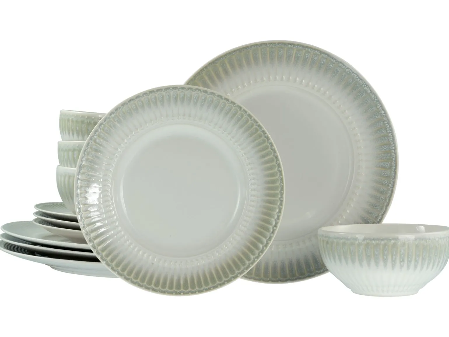 Celadon - Tellerset 12-tlg - Grün