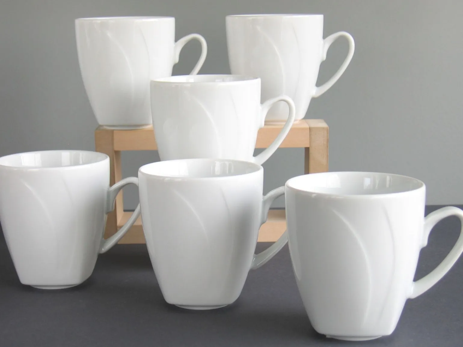 Celebration - Kaffeebecher 6-tlg - Weiss