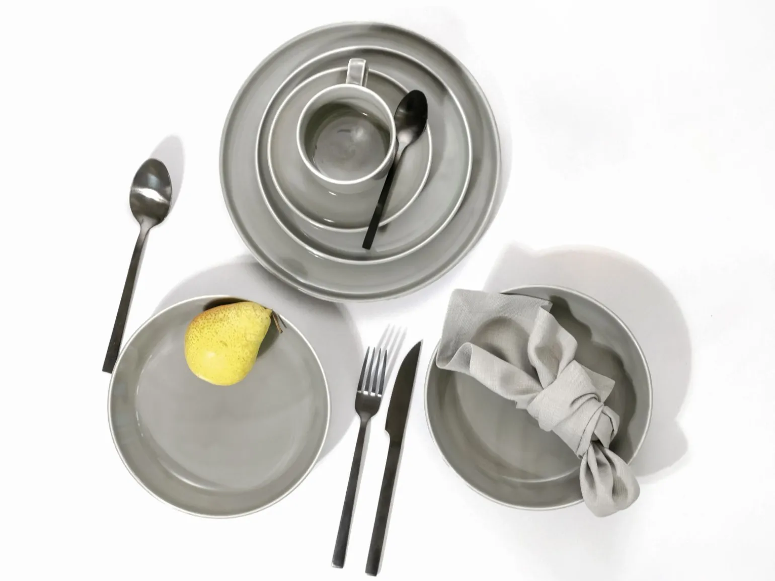 Chef Collection - Kombiservice 30-tlg - Grau