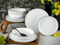 Chef Collection - Tafelservice 12-tlg - Grau