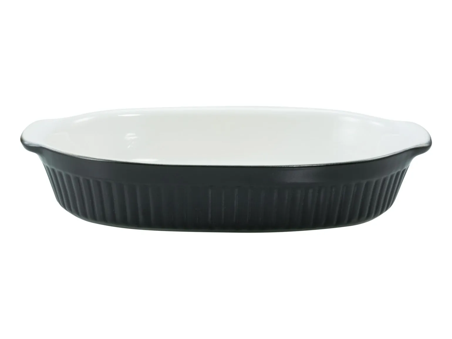 Classic - Auflaufform - Schwarz-Weiss