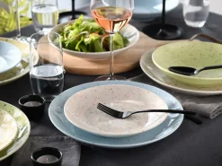 Confetti - Tellerset 12-tlg - Hellblau