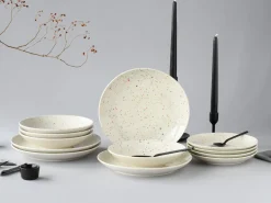 Confetti - Tellerset 12-tlg - Hellblau