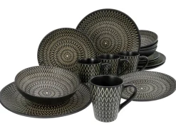 Crafted - Kombiservice 16-tlg - Black