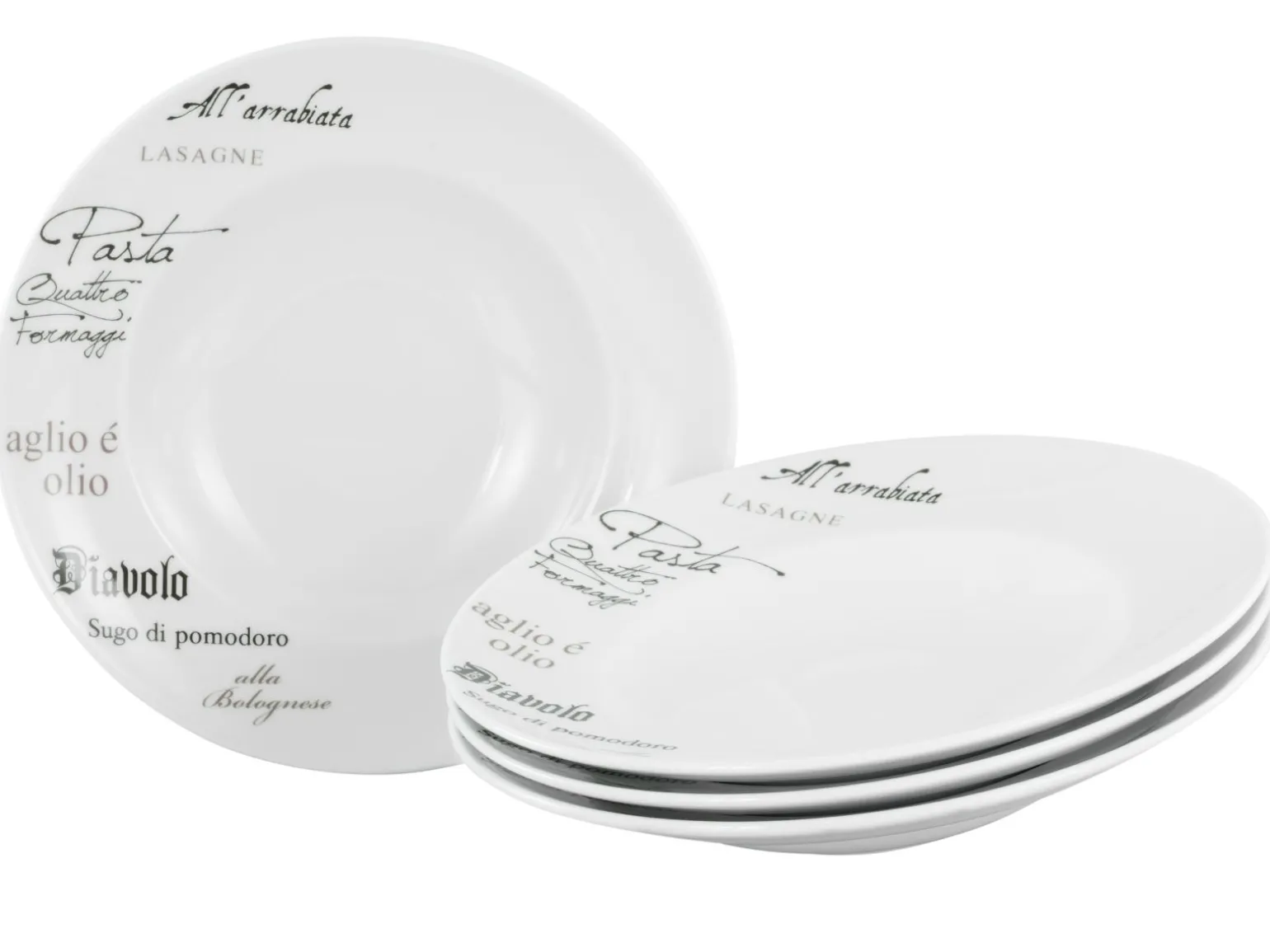 Europa - Pastateller 4-tlg - Gustoso