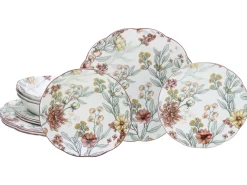 Fiore - Tellerset 12-tlg - bunt