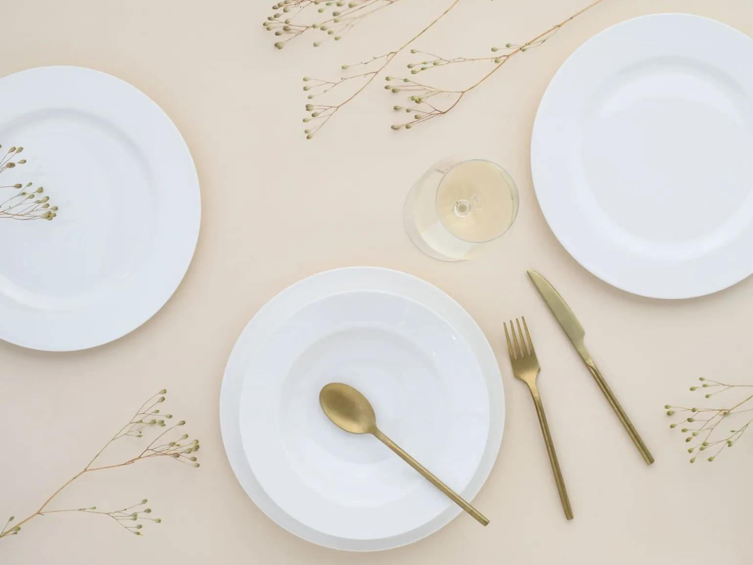 Fleur Royal - Tafelservice - Creme weiss