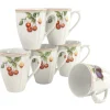 Flora - Kaffeebecher 6-tlg - Orchard