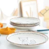 Freunde des Waldes - Tellerset 4-tlg - Bunt