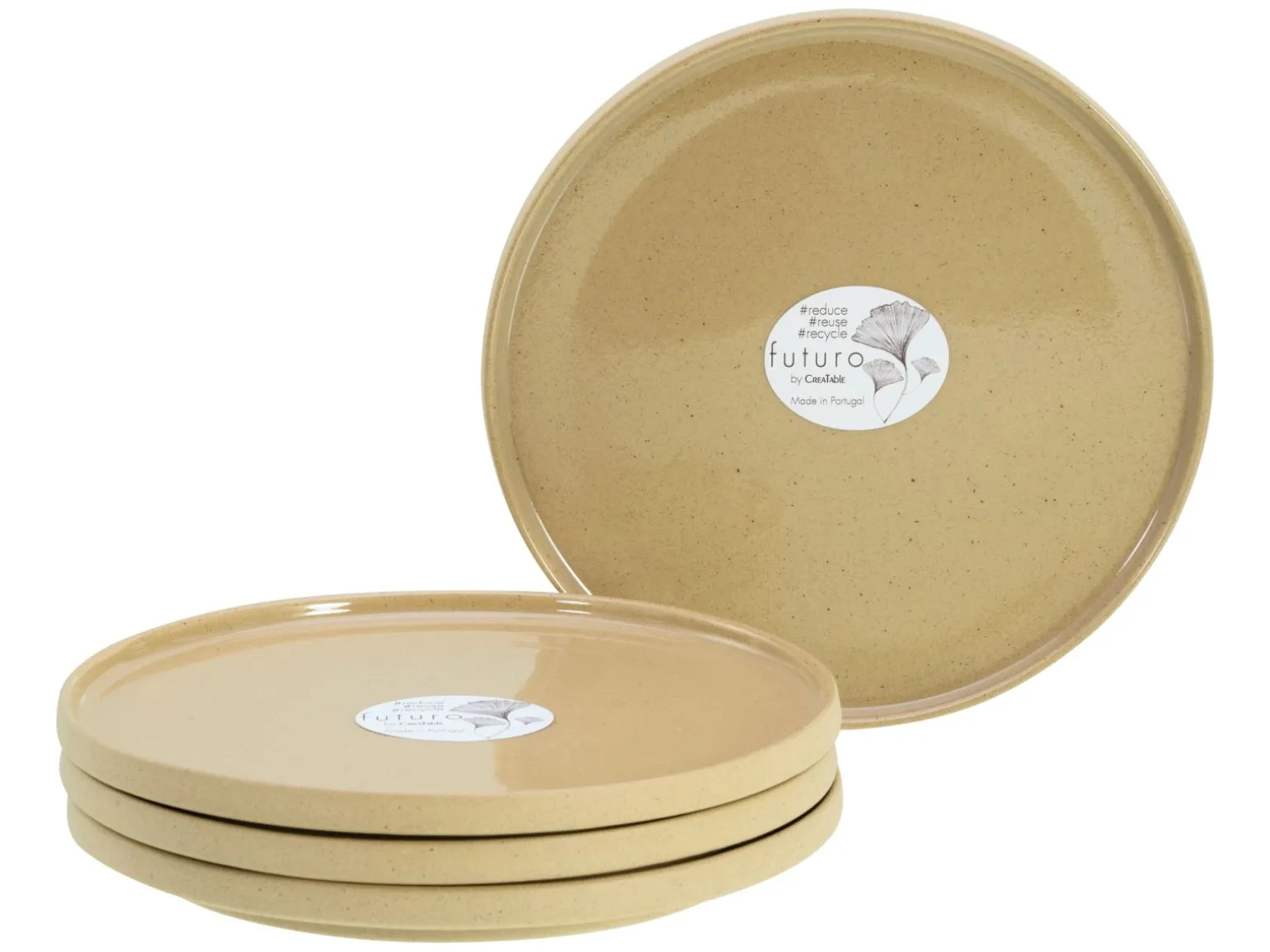 Futuro - Dessertteller 4-tlg - Sand