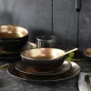 Glamour - Tellerset 12-tlg - gold