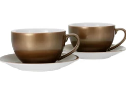 Golden Days - Cappuccinoset 4-tlg - Weiss
