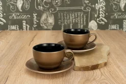 Golden Days - Cappuccinoset 4-tlg - Weiss