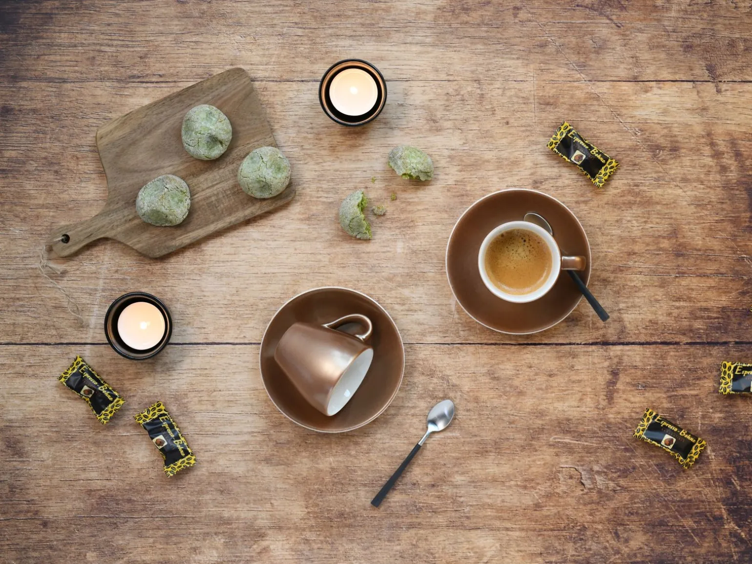Golden Days - Espressoset 4-tlg - Weiss