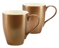 Golden Days - Kaffeebecher 2-tlg - Weiss
