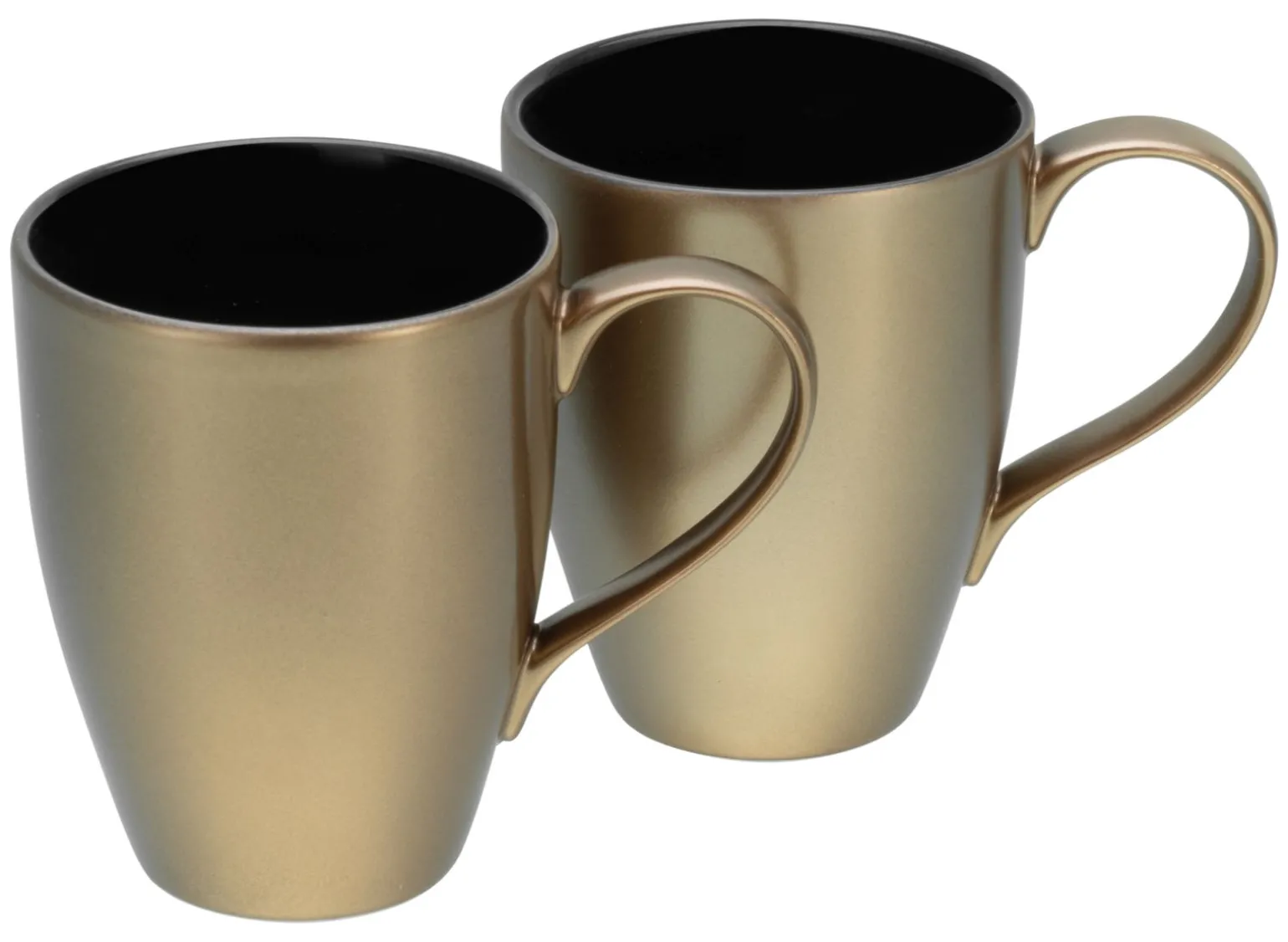 Golden Days - Kaffeebecher 2-tlg - Weiss