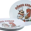 Gourmet - Kebabteller 4-tlg - Weiss