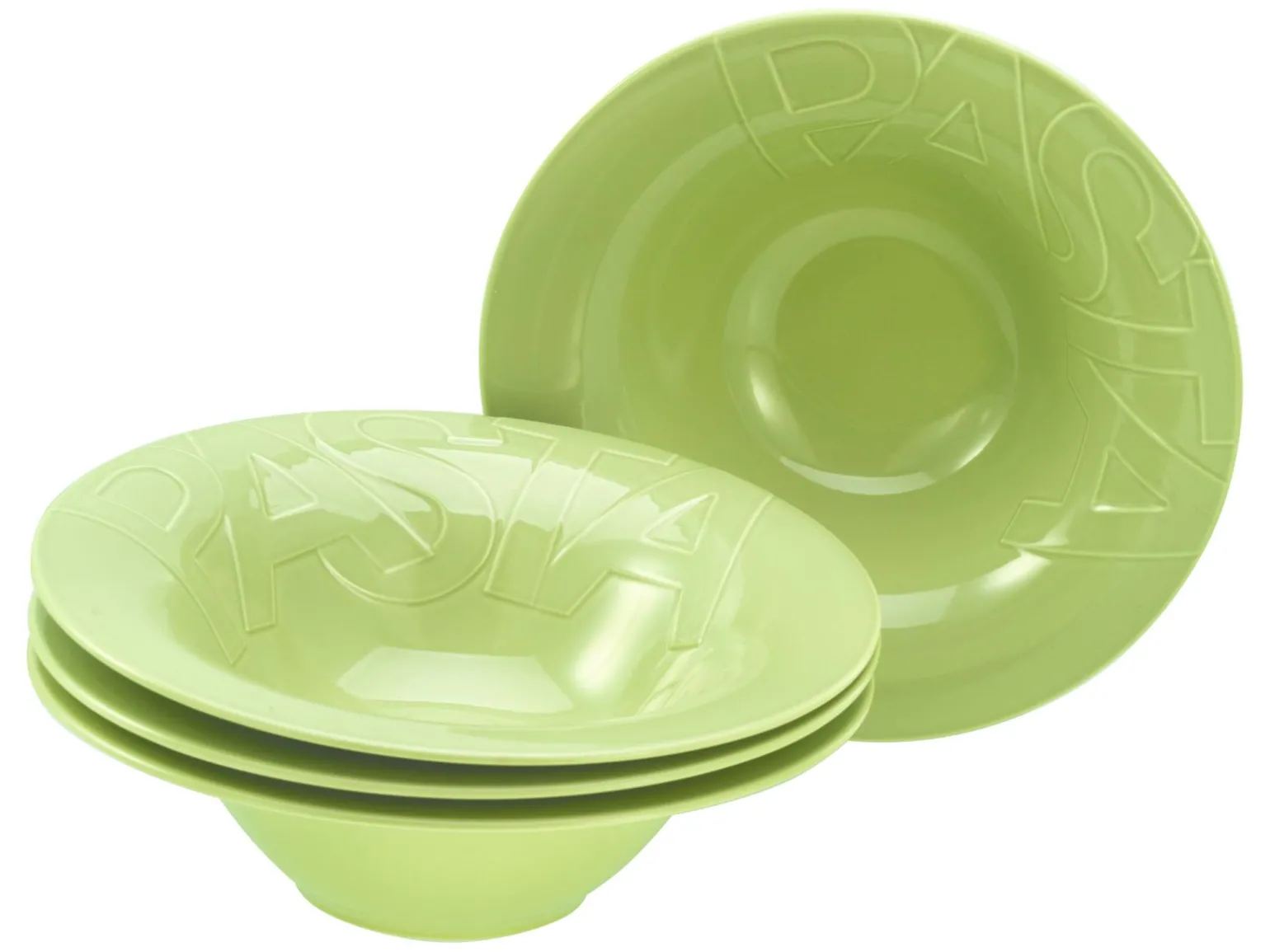Gourmet - Pastateller 4-tlg - Weiss