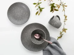 Granit - Kombiservice 16-tlg - Grau