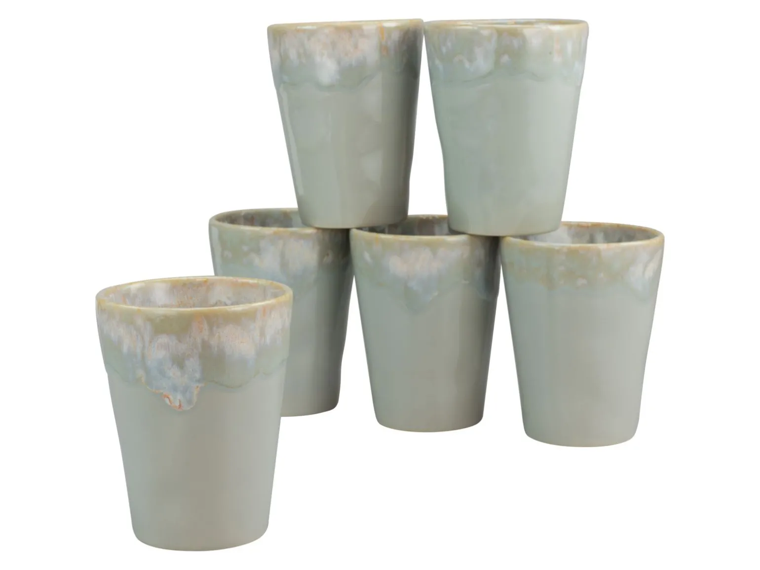 Grespresso - Kaffeebecher 6-tlg - Aqua