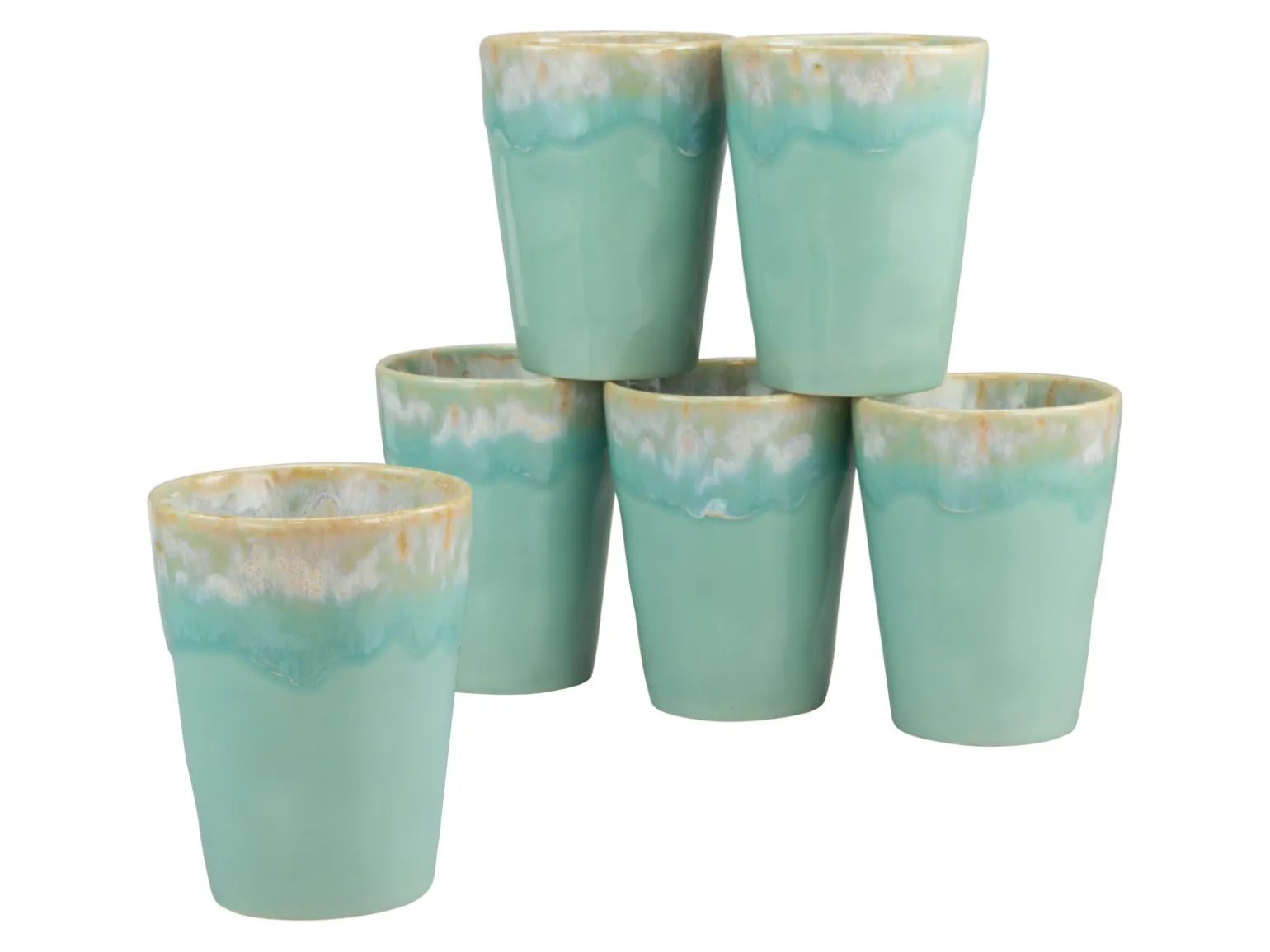 Grespresso - Kaffeebecher 6-tlg - Aqua