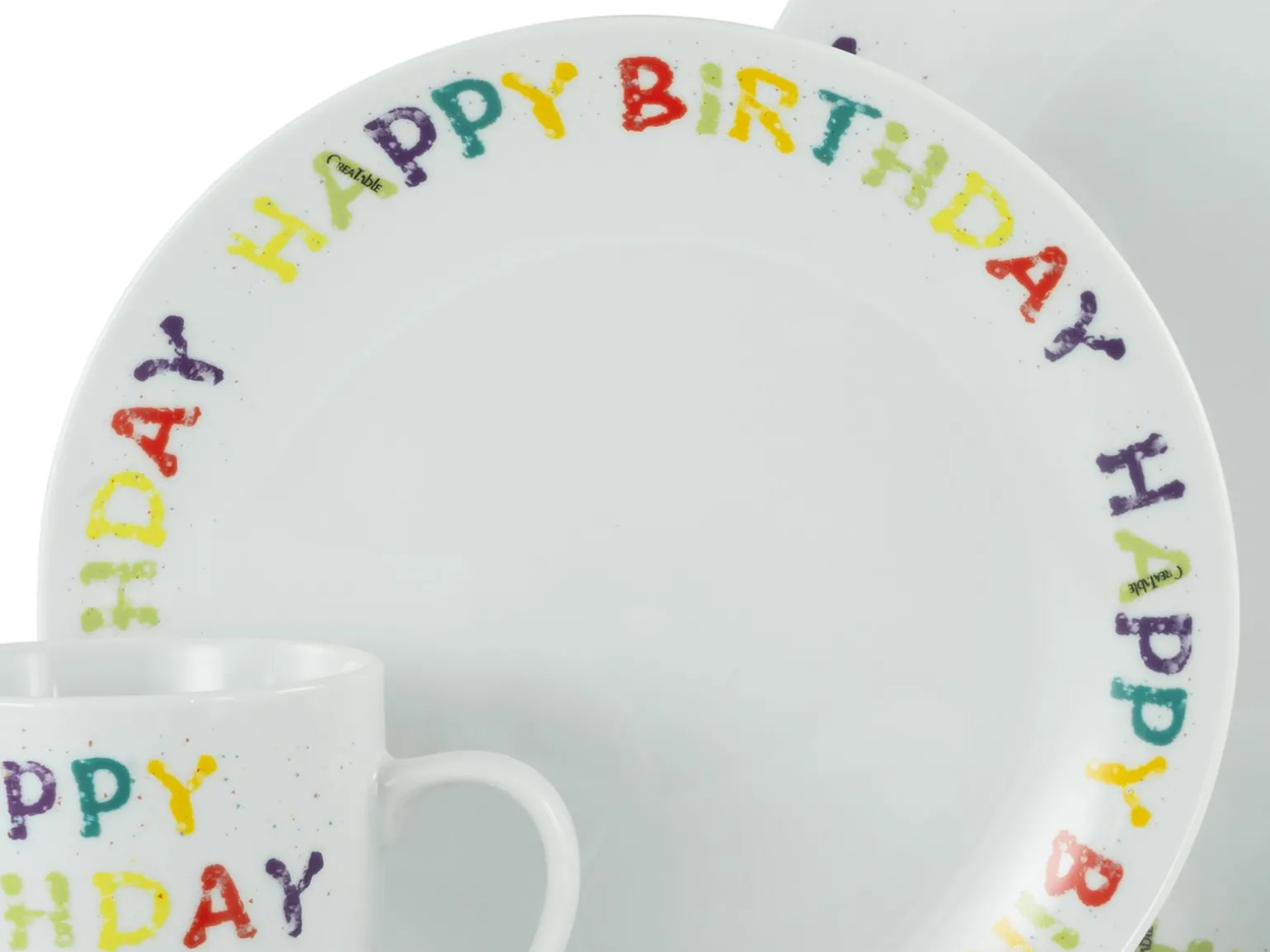 Happy Birthday - Kombiservice 10-tlg - Happy Birthday