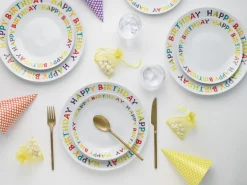 Happy Birthday - Tellerset 12-tlg - Happy Birthday