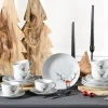 Hirsch - Kaffeeservice - Weiss