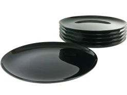 Italien Party - Pizzateller 6-tlg - Weiss