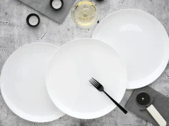 Italien Party - Pizzateller 6-tlg - Weiss