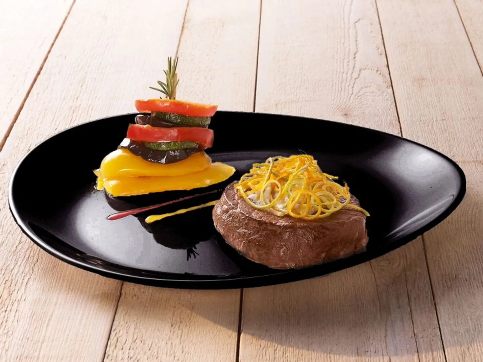 Italien Party - Steakteller 6-tlg - Weiss