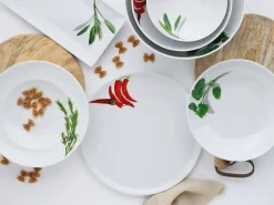 Kräuter - Pizzateller 4-tlg - Chili