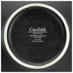 Lava Stone - Pastateller 2-tlg - Schwarz