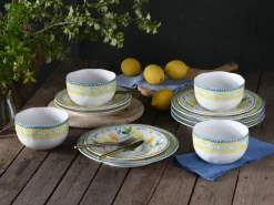 Lemona - Tellerset 12-tlg - bunt