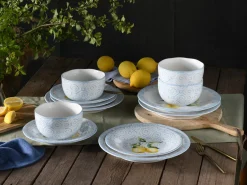 Lemoncello - Tellerset 12-tlg - bunt